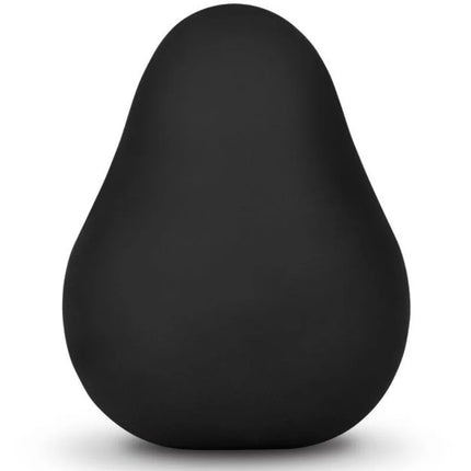 G-VIBE - WIEDERVERWENDBARES TEXTURIERTES MASTURBATOR-EI SCHWARZ - Ei-Masturbator