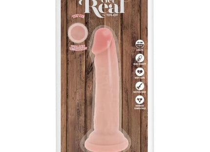 GET REAL - DELUXE DICKER TPE-DONNERSATZ MIT DOPPELTER DICHTE 23 CM