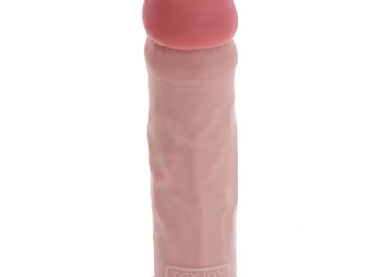 GET REAL - DELUXE DICKER TPE-DONNERSATZ MIT DOPPELTER DICHTE 23 CM
