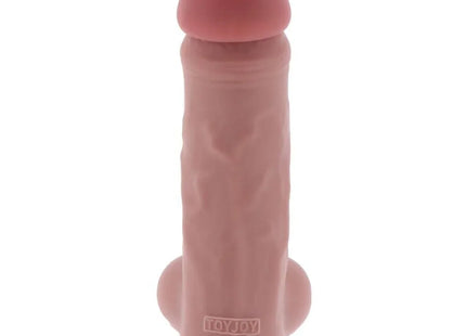 GET REAL - DELUXE REALISTIC PENIS WITH TESTICLES EXTRA THICK 23 CM