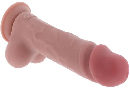 GET REAL - DELUXE REALISTIC PENIS WITH TESTICLES EXTRA THICK 23 CM