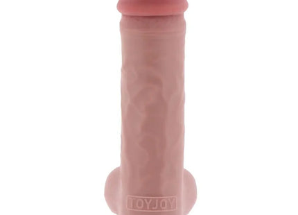 GET REAL - DELUXE REALISTIC PENIS WITH TESTICLES EXTRA THICK 28 CM