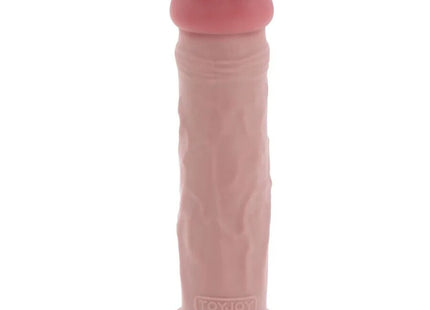 GET REAL - DELUXE THICK DOUBLE-DENSITY TPE DONG 35.5 CM