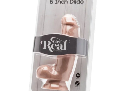 GET REAL - DILDO 12 CM MIT HOLENHAUT
