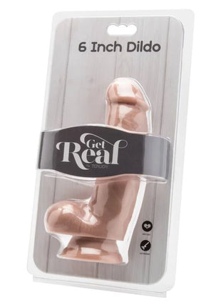 GET REAL - DILDO 12 CM MIT HOLENHAUT
