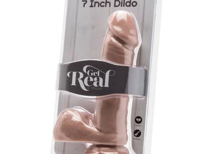 GET REAL - DILDO 18 CM MIT HOLENHAUT