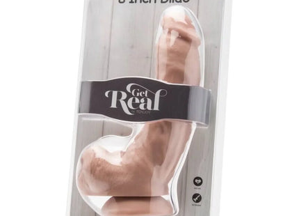 GET REAL - DILDO 20,5 CM MIT HOLENHAUT