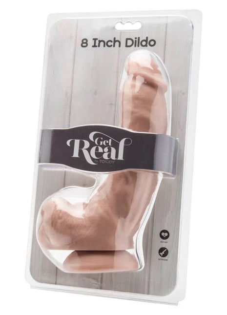 GET REAL - DILDO 20,5 CM MIT HOLENHAUT
