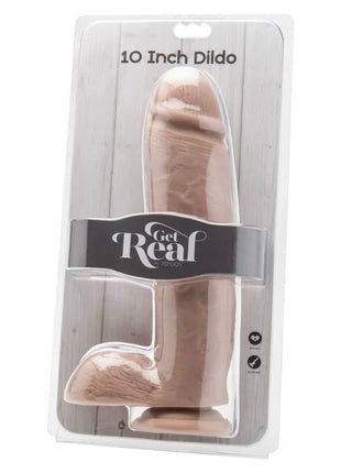 GET REAL - DILDO 25,5 CM MIT HOLENHAUT