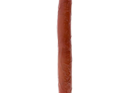 GET REAL - DOPPELENDES SILIKON-DILDO KARAMELL 35 CM