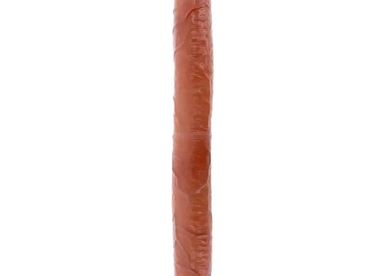 GET REAL - DOPPELENDES SILIKON-DILDO KARAMELL 46 CM - Doppeldildo
