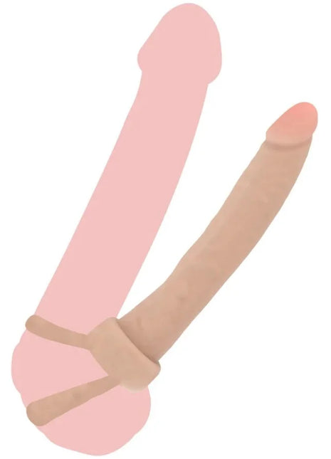 GET REAL - DOUBLE TROUBLE SILIKON-ANALPENETRATOR 16 CM