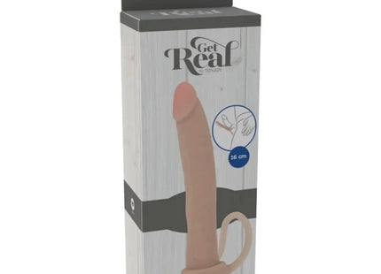 GET REAL - DOUBLE TROUBLE SILIKON-ANALPENETRATOR 16 CM