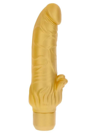 GET REAL - GOLD DICKER STIM VIBRATOR GOLD - Realistische Dildos