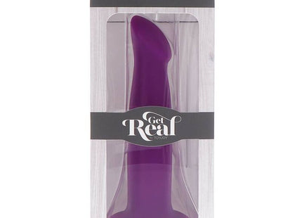 Lila silikon goodhead dong 12 cm im Einzelhandelspaket für realistische sinnliche Anwendungen