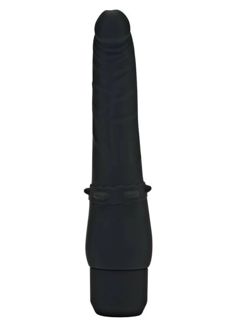 GET REAL - KLASSISCHER GLATTVIBRATOR SCHWARZ - Realistische Dildos