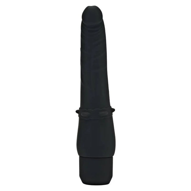 GET REAL - KLASSISCHER GLATTVIBRATOR SCHWARZ - Realistische Dildos