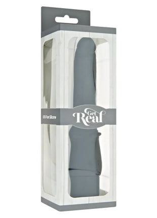 GET REAL - KLASSISCHER GLATTVIBRATOR SCHWARZ - Realistische Dildos
