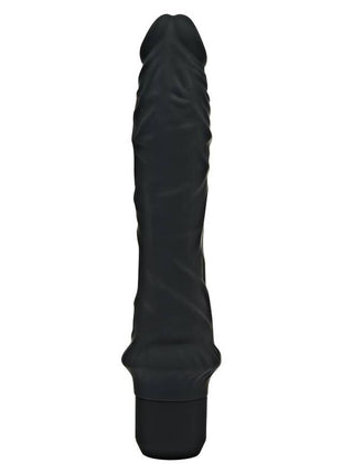GET REAL - KLASSISCHER GROSSER SCHWARZER VIBRATOR - Realistische Dildos