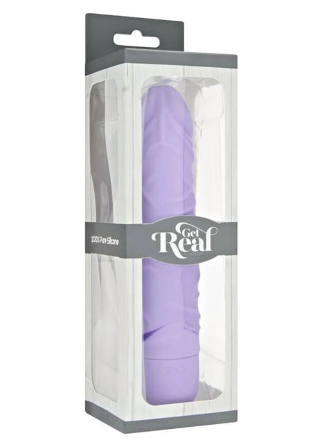 GET REAL - KLASSISCHER ORIGINAL-LILA VIBRATOR - Realistische Dildos
