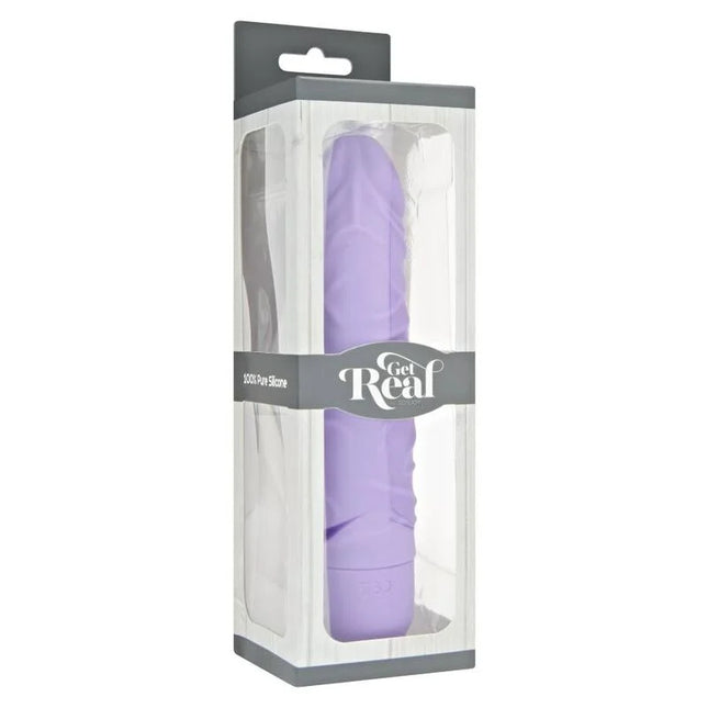 GET REAL - KLASSISCHER ORIGINAL-LILA VIBRATOR - Realistische Dildos