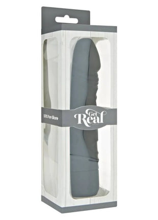 GET REAL - KLASSISCHER ORIGINAL SCHWARZER VIBRATOR - Realistische Dildos