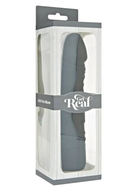 GET REAL - KLASSISCHER ORIGINAL SCHWARZER VIBRATOR - Realistische Dildos