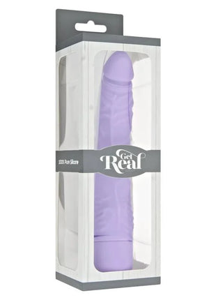 GET REAL - KLASSISCHER SCHLANKER VIBRATOR LILA - Realistische Dildos