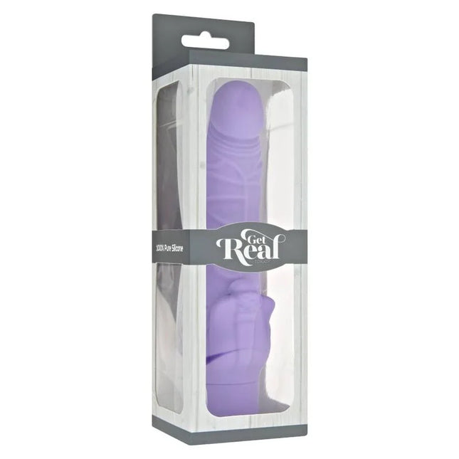 GET REAL - KLASSISCHER STIM-VIBRATOR LILA - Realistische Dildos