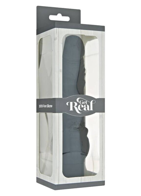 GET REAL - KLASSISCHER STIM-VIBRATOR SCHWARZ - Realistische Dildos