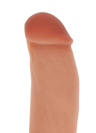 GET REAL - SILIKONDILDO 18 CM MIT KUGELN HAUT