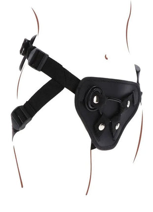 GET REAL - STRAP-ON-DELUXE-GURT SCHWARZ - Strapon Gurte