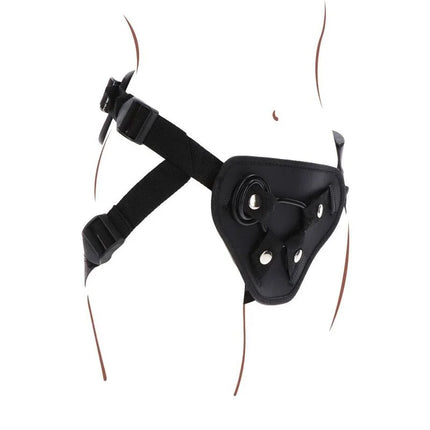 GET REAL - STRAP-ON-DELUXE-GURT SCHWARZ - Strapon Gurte