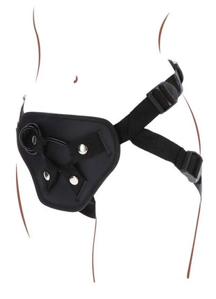 GET REAL - STRAP-ON-DELUXE-GURT SCHWARZ - Strapon Gurte