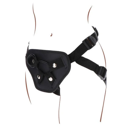 GET REAL - STRAP-ON-DELUXE-GURT SCHWARZ - Strapon Gurte