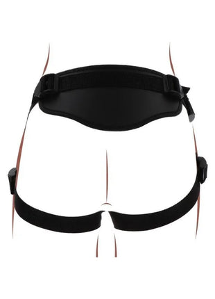 GET REAL - STRAP-ON-DELUXE-GURT SCHWARZ - Strapon Gurte
