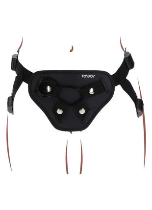 GET REAL - STRAP-ON-DELUXE-GURT SCHWARZ - Strapon Gurte