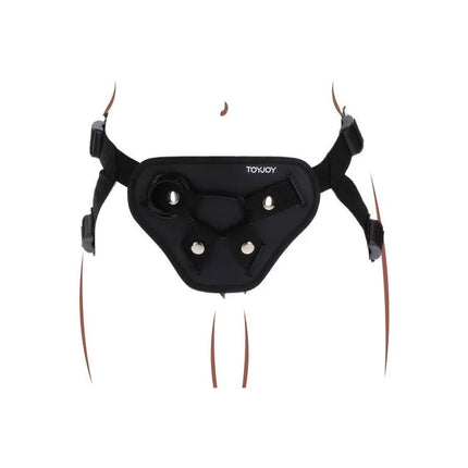 GET REAL - STRAP-ON-DELUXE-GURT SCHWARZ - Strapon Gurte