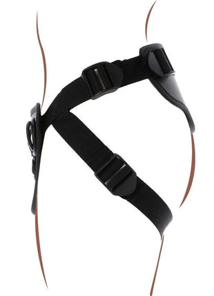 GET REAL - STRAP-ON-DELUXE-GURT SCHWARZ - Strapon Gurte