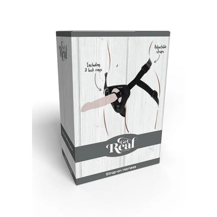 GET REAL - STRAP-ON-GURT SCHWARZ - Strapon Gurte