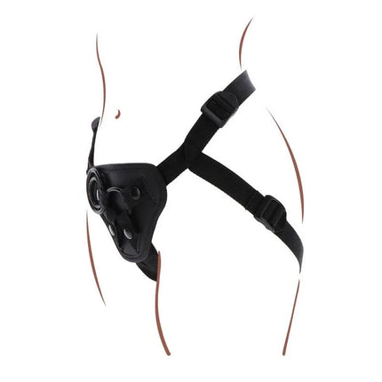 GET REAL - STRAP-ON-GURT SCHWARZ - Strapon Gurte