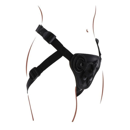 GET REAL - STRAP-ON-GURT SCHWARZ - Strapon Gurte