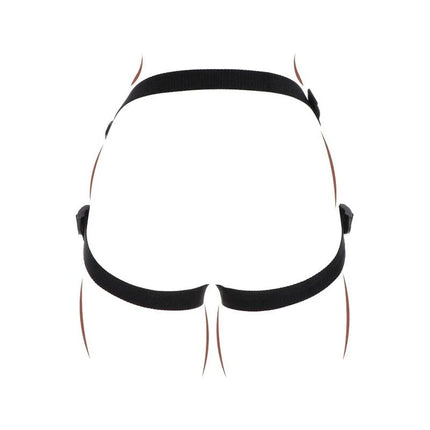 GET REAL - STRAP-ON-SPITZENGESCHIRR LILA - Strapon Gurte