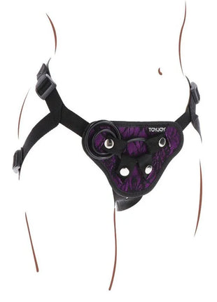 GET REAL - STRAP-ON-SPITZENGESCHIRR LILA - Strapon Gurte
