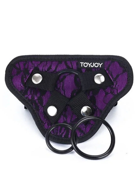GET REAL - STRAP-ON-SPITZENGESCHIRR LILA - Strapon Gurte