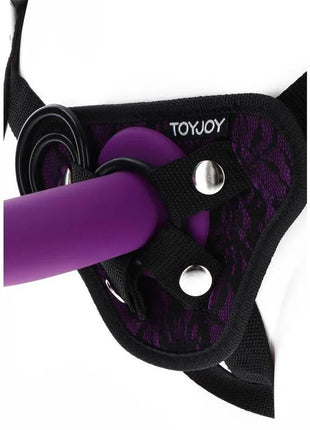 GET REAL - STRAP-ON-SPITZENGESCHIRR LILA - Strapon Gurte