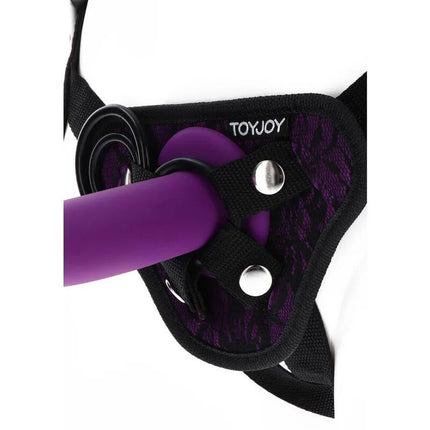 GET REAL - STRAP-ON-SPITZENGESCHIRR LILA - Strapon Gurte