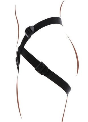 GET REAL - STRAP-ON-VERGNÜGUNGSGESCHIRR SCHWARZ - Strapon Gurte