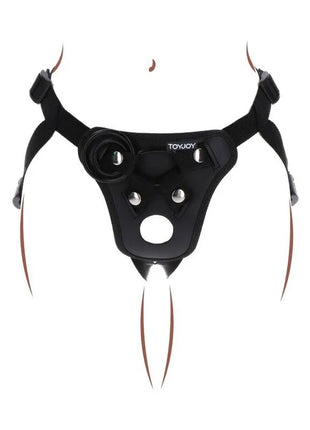 GET REAL - STRAP-ON-VERGNÜGUNGSGESCHIRR SCHWARZ - Strapon Gurte