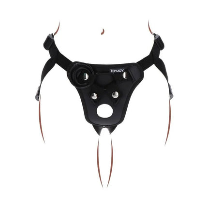 GET REAL - STRAP-ON-VERGNÜGUNGSGESCHIRR SCHWARZ - Strapon Gurte